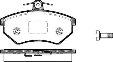 NEW BLOX NB20168T19 - Kit de plaquettes de frein, frein à disque cwaw.fr