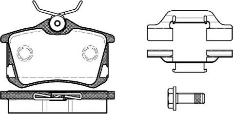 Girling 6118131 - Kit de plaquettes de frein, frein à disque cwaw.fr