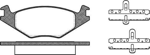 NEW BLOX NB20889N00 - Kit de plaquettes de frein, frein à disque cwaw.fr