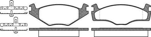 NEW BLOX NB20887T19 - Kit de plaquettes de frein, frein à disque cwaw.fr