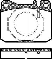 FTE 9001212 - Kit de plaquettes de frein, frein à disque cwaw.fr