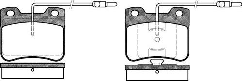 NEW BLOX NB20203L00 - Kit de plaquettes de frein, frein à disque cwaw.fr