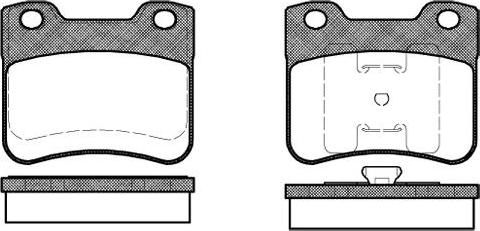 NEW BLOX NB20203L01 - Kit de plaquettes de frein, frein à disque cwaw.fr