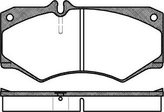 NEW BLOX NB20784N00 - Kit de plaquettes de frein, frein à disque cwaw.fr