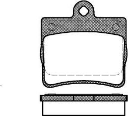 NEW BLOX NB21900N00 - Kit de plaquettes de frein, frein à disque cwaw.fr