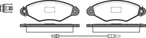 NEW BLOX NB21980V01 - Kit de plaquettes de frein, frein à disque cwaw.fr