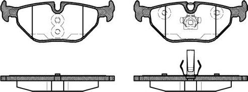 NEW BLOX NB21934A03 - Kit de plaquettes de frein, frein à disque cwaw.fr