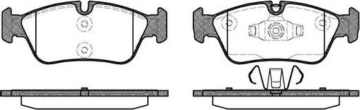 NEW BLOX NB21924A02 - Kit de plaquettes de frein, frein à disque cwaw.fr