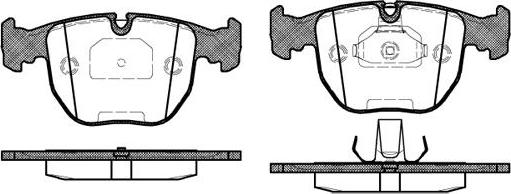 NEW BLOX NB21486A01 - Kit de plaquettes de frein, frein à disque cwaw.fr