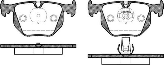 NEW BLOX NB21486S01 - Kit de plaquettes de frein, frein à disque cwaw.fr