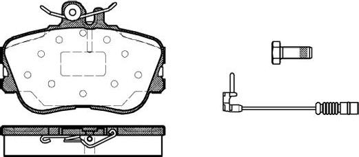 NEW BLOX NB21439V02 - Kit de plaquettes de frein, frein à disque cwaw.fr