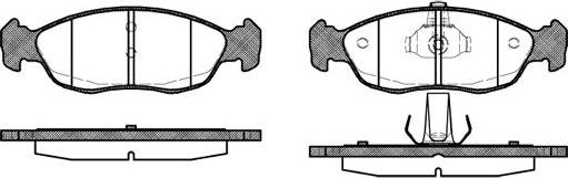 NEW BLOX NB21430V00 - Kit de plaquettes de frein, frein à disque cwaw.fr