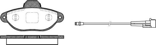 NEW BLOX NB21437V01 - Kit de plaquettes de frein, frein à disque cwaw.fr