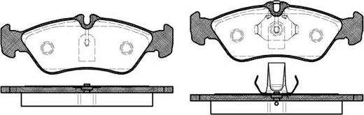 NEW BLOX NB21592N00 - Kit de plaquettes de frein, frein à disque cwaw.fr