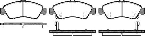 NEW BLOX NB21697N00 - Kit de plaquettes de frein, frein à disque cwaw.fr