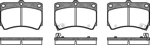 NEW BLOX NB21654V02 - Kit de plaquettes de frein, frein à disque cwaw.fr