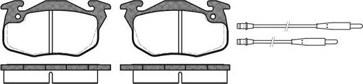 NEW BLOX NB21609V02 - Kit de plaquettes de frein, frein à disque cwaw.fr