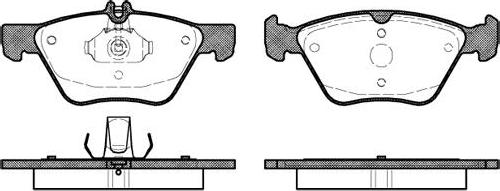 NEW BLOX NB21670A01 - Kit de plaquettes de frein, frein à disque cwaw.fr