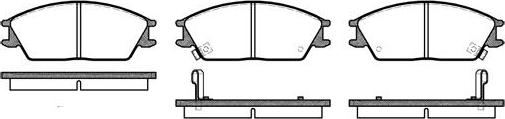 NEW BLOX NB21012T14 - Kit de plaquettes de frein, frein à disque cwaw.fr