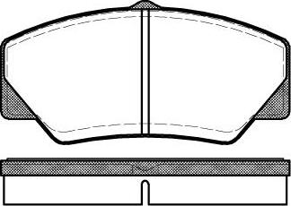 NEW BLOX NB21141N00 - Kit de plaquettes de frein, frein à disque cwaw.fr