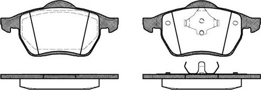 NEW BLOX NB21848V00 - Kit de plaquettes de frein, frein à disque cwaw.fr