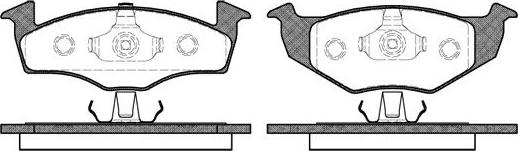 NEW BLOX NB21866T15 - Kit de plaquettes de frein, frein à disque cwaw.fr