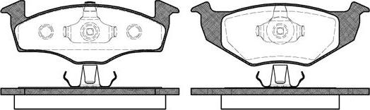 NEW BLOX NB21866T17 - Kit de plaquettes de frein, frein à disque cwaw.fr