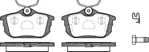 NEW BLOX NB21861T15 - Kit de plaquettes de frein, frein à disque cwaw.fr