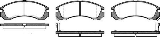 NEW BLOX NB21363N00 - Kit de plaquettes de frein, frein à disque cwaw.fr