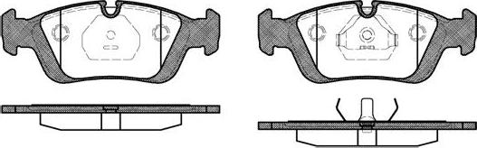 NEW BLOX NB21292A00 - Kit de plaquettes de frein, frein à disque cwaw.fr