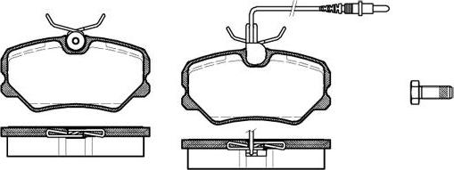 NEW BLOX NB21209V02 - Kit de plaquettes de frein, frein à disque cwaw.fr