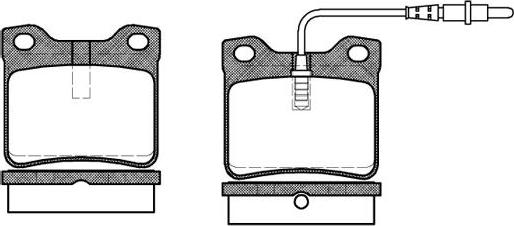 NEW BLOX NB21279V02 - Kit de plaquettes de frein, frein à disque cwaw.fr