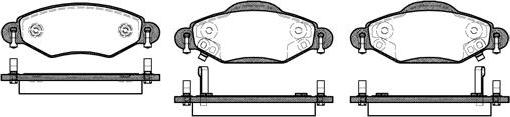 NEW BLOX NB23958V02 - Kit de plaquettes de frein, frein à disque cwaw.fr