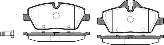 NEW BLOX NB23915V00 - Kit de plaquettes de frein, frein à disque cwaw.fr