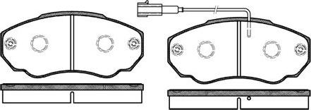 NEW BLOX NB23917V01 - Kit de plaquettes de frein, frein à disque cwaw.fr