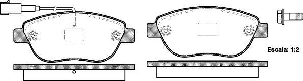 NEW BLOX NB23978V01 - Kit de plaquettes de frein, frein à disque cwaw.fr