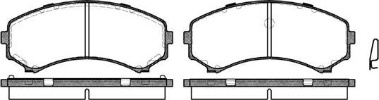 NEW BLOX NB23488N00 - Kit de plaquettes de frein, frein à disque cwaw.fr