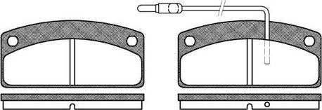 NEW BLOX NB23508V02 - Kit de plaquettes de frein, frein à disque cwaw.fr