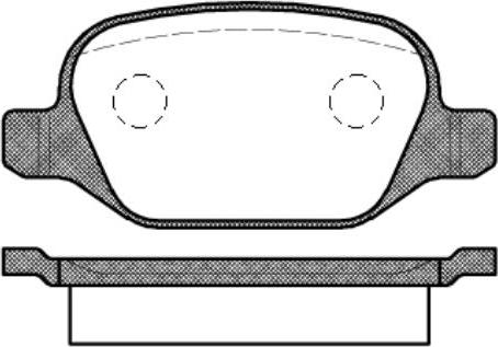 Magneti Marelli 363702161305 - Kit de plaquettes de frein, frein à disque cwaw.fr