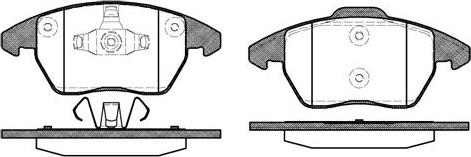 BENDIX 573134 - Kit de plaquettes de frein, frein à disque cwaw.fr