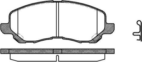 NEW BLOX NB23584N02 - Kit de plaquettes de frein, frein à disque cwaw.fr