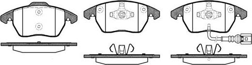 NEW BLOX NB23587V01 - Kit de plaquettes de frein, frein à disque cwaw.fr