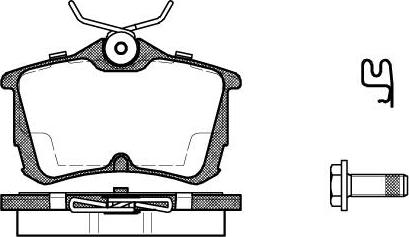 NEW BLOX NB23527V02 - Kit de plaquettes de frein, frein à disque cwaw.fr