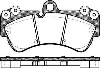 NEW BLOX NB23692N00 - Kit de plaquettes de frein, frein à disque cwaw.fr