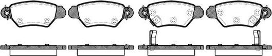 NEW BLOX NB23052S01 - Kit de plaquettes de frein, frein à disque cwaw.fr