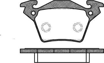 NEW BLOX NB23020N00 - Kit de plaquettes de frein, frein à disque cwaw.fr