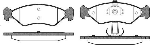 NEW BLOX NB23101A01 - Kit de plaquettes de frein, frein à disque cwaw.fr