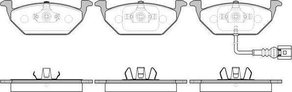 NEW BLOX NB23131S02 - Kit de plaquettes de frein, frein à disque cwaw.fr