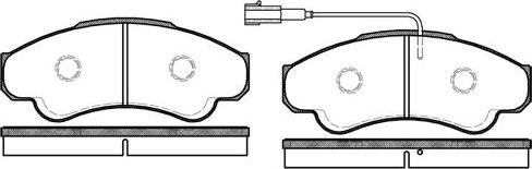 NEW BLOX NB23858V01 - Kit de plaquettes de frein, frein à disque cwaw.fr