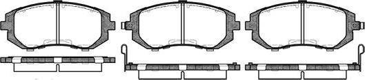 NEW BLOX NB23865V02 - Kit de plaquettes de frein, frein à disque cwaw.fr